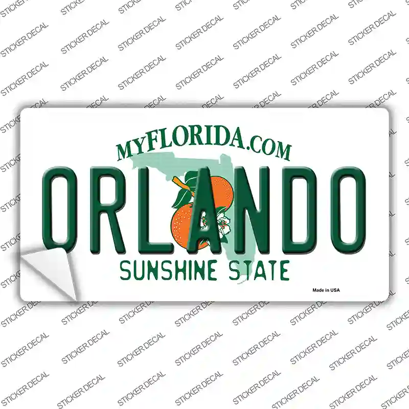 Orlando Florida Novelty Sticker Decal Small