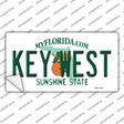 Key West Florida Novelty Sticker Decal Small