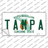 Tampa Florida Novelty Sticker Decal Small