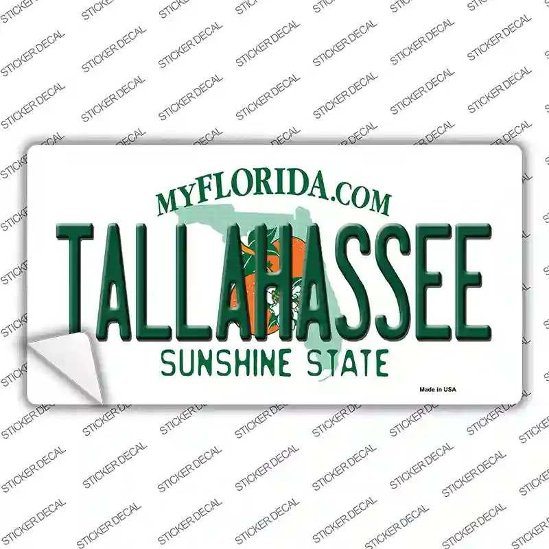 Tallahassee Florida Novelty Sticker Decal Small