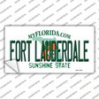 Fort Lauderdale Florida Novelty Sticker Decal Small