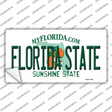 Florida State Novelty Sticker Decal Small