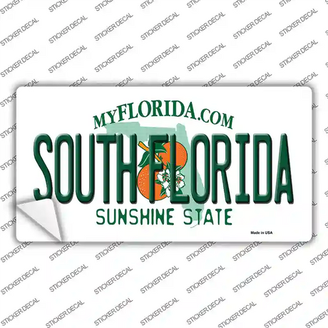 South Florida Novelty Sticker Decal Small