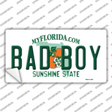 Bad Boy Florida Novelty Sticker Decal Small