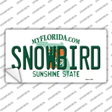 Snowbird Florida Novelty Sticker Decal Small