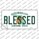 Blessed Florida Novelty Sticker Decal Small