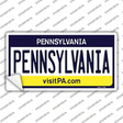 Pennsylvania State Novelty Sticker Decal Small