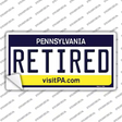 Retired Pennsylvania State Novelty Sticker Decal Small