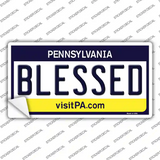 Blessed Pennsylvania State Novelty Sticker Decal Small