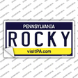 Rocky Pennsylvania State Novelty Sticker Decal Small