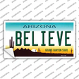 Arizona Believe Novelty Sticker Decal Small