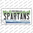 Spartans Michigan Novelty Sticker Decal Small