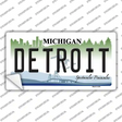 Detroit Michigan Novelty Sticker Decal Small