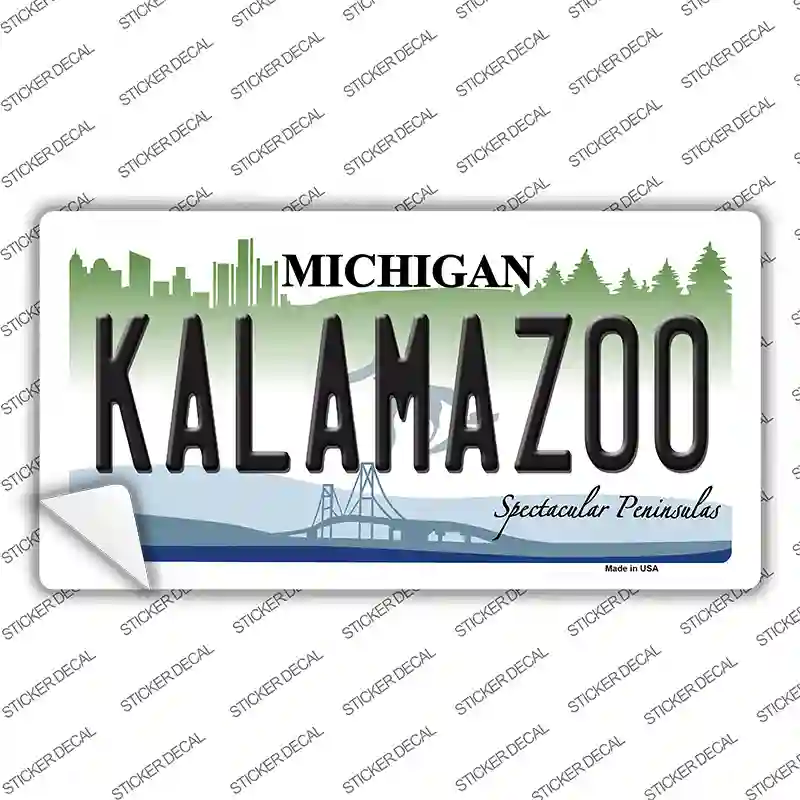 Kalamazoo Novelty Sticker Decal Small