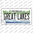 Great Lakes Michigan Novelty Sticker Decal Small