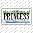 Princess Michigan Novelty Sticker Decal Small