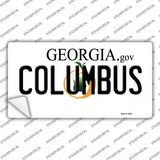 Columbus Georgia Novelty Sticker Decal Small