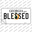 Blessed Georgia Novelty Sticker Decal Small