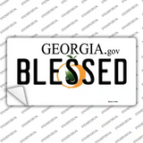 Blessed Georgia Novelty Sticker Decal Small