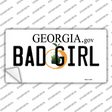 Bad Girl Georgia Novelty Sticker Decal Small