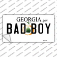 Bad Boy Georgia Novelty Sticker Decal Small