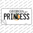 Princess Georgia Novelty Sticker Decal Small