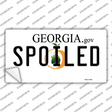 Spoiled Georgia Novelty Sticker Decal Small