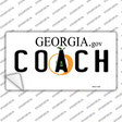 Coach Georgia Novelty Sticker Decal Small