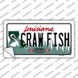 Craw Fish Louisiana Novelty Sticker Decal Small