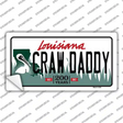 Craw Daddy Louisiana Novelty Sticker Decal Small