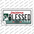 Blessed Louisiana Novelty Sticker Decal Small