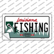 Fishing Louisiana Novelty Sticker Decal Small