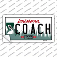 Coach Louisiana Novelty Sticker Decal Small