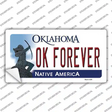 Ok Forever Oklahoma Novelty Sticker Decal Small