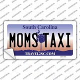 Moms Taxi South Carolina Novelty Sticker Decal Small