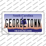 Georgetown South Carolina Novelty Sticker Decal Small