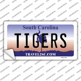 Tigers South Carolina Novelty Sticker Decal Small