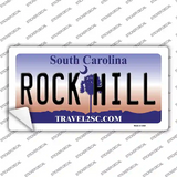 Rock Hill South Carolina Novelty Sticker Decal Small