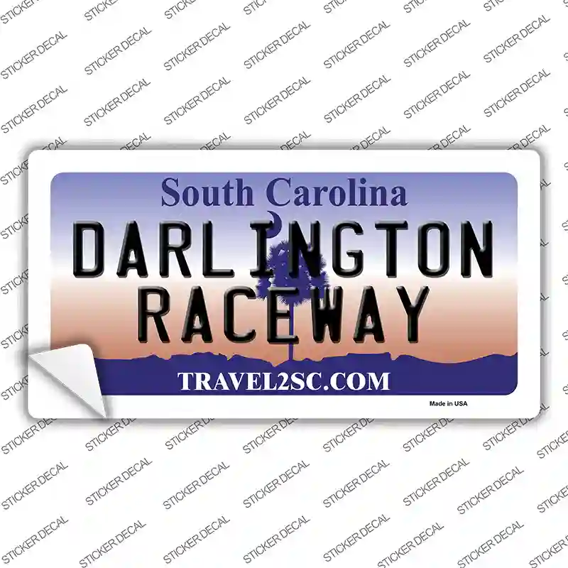 Darlington Raceway South Carolina Novelty Sticker Decal Small