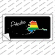 Alaska Rainbow Novelty Sticker Decal Small