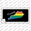 Kentucky Rainbow Novelty Sticker Decal Small