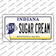 Sugar Cream Indiana Novelty Sticker Decal Small