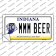 MMM Beer Indiana Novelty Sticker Decal Small