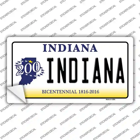 Indiana Novelty Sticker Decal Small