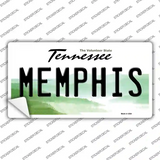 Memphis Tennessee Novelty Sticker Decal Small