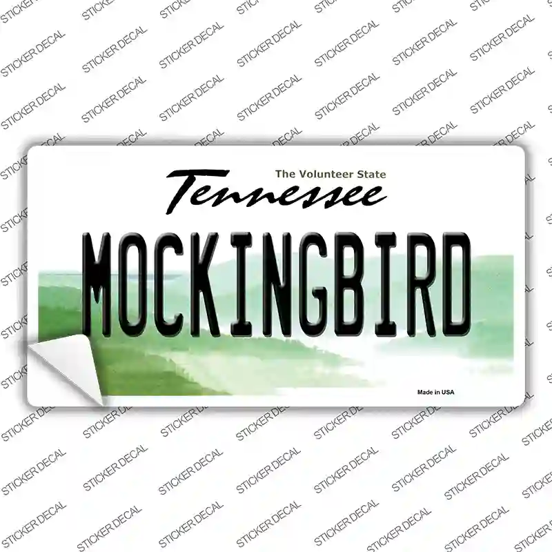 Mockingbird Tennessee Novelty Sticker Decal Small