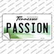 Passion Tennessee Novelty Sticker Decal Small