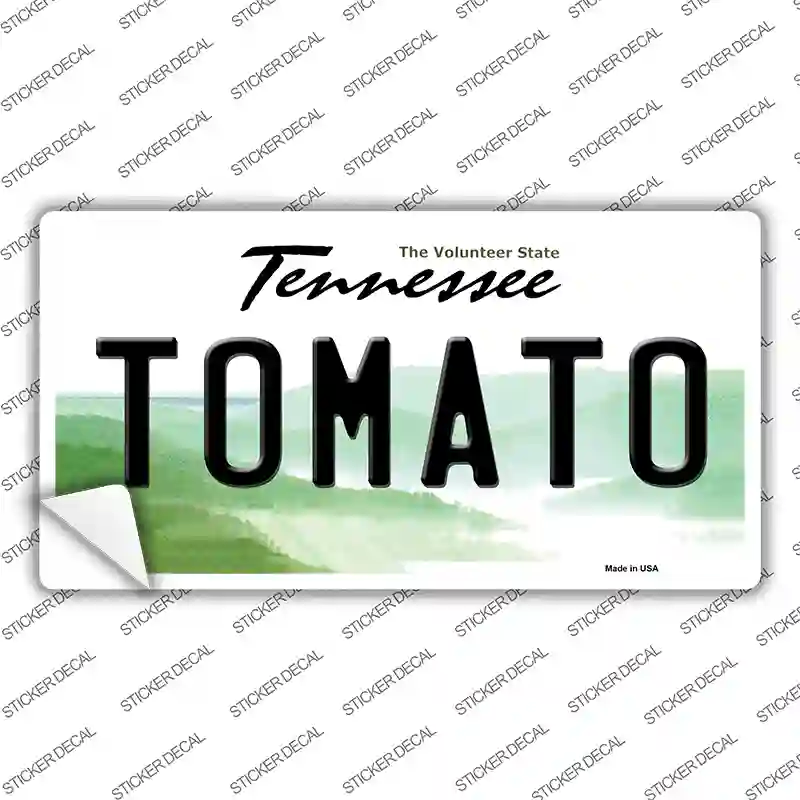 Tomato Tennessee Novelty Sticker Decal Small