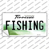 Fishing Tennessee Novelty Sticker Decal Small