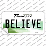 Believe Tennessee Novelty Sticker Decal Small